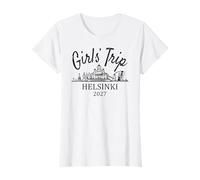 Girls Trip Helsinki Finlande 2027 | Vacances de voyage pour filles T-Shirt