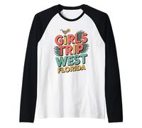 Girls Trip Key West Femmes Filles Besties Florida Vacay Manche Raglan