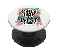 Girls Trip Key West Femmes Filles Besties Florida Vacay PopSockets PopGrip Adhésif
