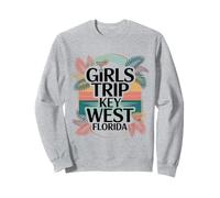 Girls Trip Key West Femmes Filles Besties Florida Vacay Sweatshirt