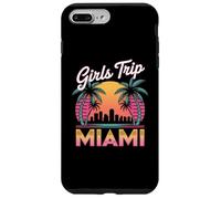 Girls Trip Miami Women Besties South Beach Florida Vacay Coque pour iPhone 7 Plus/8 Plus