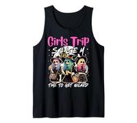 Girls Trip Salem 1692 Time to Get Wicked Halloween Group Débardeur