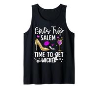 Girls Trip Salem Time to Get Wicked Halloween Group Matching Débardeur