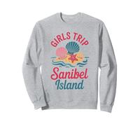 Girls Trip Sanibel Island Girls Travel Crew Florida Besties Sweatshirt