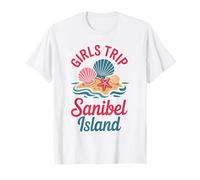 Girls Trip Sanibel Island Girls Travel Crew Florida Besties T-Shirt