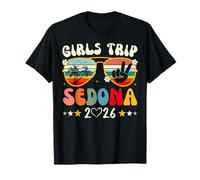 Girls Trip Sedona 2026 Summer Weekend Vacation Matching T-Shirt