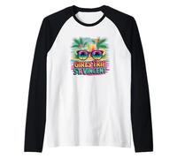 Girls Trip St. Vincent Best Friends Vacation Island Vibes Manche Raglan