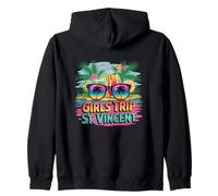 Girls Trip St. Vincent Best Friends Vacation Island Vibes Sweat à Capuche