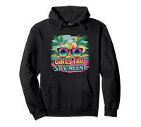 Girls Trip St. Vincent Best Friends Vacation Island Vibes Sweat à Capuche