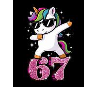 Girls Unicorn 67 Italian Brainrot Gamer Six Seven Meme - Wide Ruled Composition Notebook: Blank lined Note Book, Funny Viral Social Media Trend ... Ice Cream numbers, secret video game players