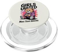 Girls United crée Aujourd'hui Un Magnifique Ours Mignon PopSockets PopGrip pour MagSafe