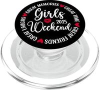 Girls Weekend 2025 Cute Girls Trip 2025 Vacation Matching PopSockets PopGrip pour MagSafe