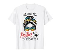 Girls Weekend Girls Squad Warning Besties Trip est en cours T-Shirt