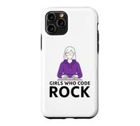 Girls Who Code Rock Programmeur Ordinateur Coding Life Coque pour iPhone 11 Pro