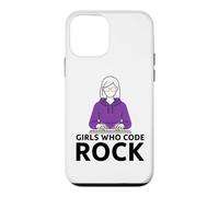 Girls Who Code Rock Programmeur Ordinateur Coding Life Coque pour iPhone 12 Mini