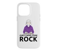 Girls Who Code Rock Programmeur Ordinateur Coding Life Coque pour iPhone 14 Pro Max
