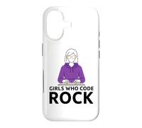 Girls Who Code Rock Programmeur Ordinateur Coding Life Coque pour iPhone 17