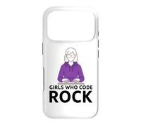 Girls Who Code Rock Programmeur Ordinateur Coding Life Coque pour iPhone 17 Pro