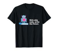 Girls Who Code Writes The Future Tech Girl Powers T-Shirt