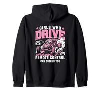 Girls Who Drive Télécommande Can Outrun You RC Car Design Sweat à Capuche