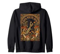 Girls Will Be Girls Praying Mantis Art Nouveau Poster Sweat à Capuche