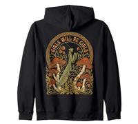 Girls Will Be Girls Praying Mantis Art Nouveau Poster Sweat à Capuche