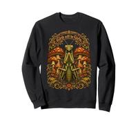 Girls Will Be Girls Praying Mantis Art Nouveau Poster Sweatshirt