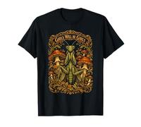 Girls Will Be Girls Praying Mantis Art Nouveau Poster T-Shirt