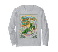Girls Will Be Girls Retro Praying Mantis Insectes Groovy Art Manche Longue