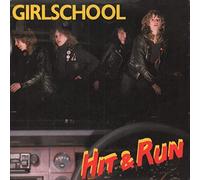 Girlschool - Girlschool Hit And Run 7" Bronze BRO118 EX/EX 1981 picture sleeve