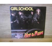 GIRLSCHOOL - GIRLSCHOOL - HIT AND RUN LP RED VINYL (11113)