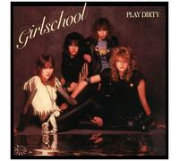 Girlschool - Play Dirty - Red Marble [Vinyl Lp] Colored Vinyl, Gatefold Lp Jacket, 180 Gram, Red