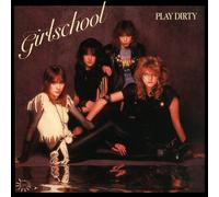 Girlschool - Play Dirty - Red Marble [Vinyl Lp] Colored Vinyl, Gatefold Lp Jacket, 180 Gram, Red