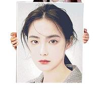 GIRLSIGHT Kit Broderie Diamant Personnalisé Photo - 5D Diamond Painting Complet à Faire Soi-Même - Toile Adhésive et Strass Ronds/Carrés - Idée Cadeau Noël Anniversaire Décoration Murale (40x50cm)