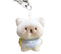 Girly Cat Charm - Porte-Clés Pendentif Chat Peluche Mignon pour Cartable | Pendentif Petits Objets de Téléphone Portable Léger et Facile à Porter, Décoration Mignon, G