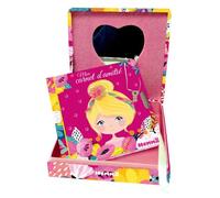 Girly, Mon Coffret Secret - Une Jolie Boîte Avec Miroir Et Un Carnet D'amitié Avec Cadenas + 2 Clefs