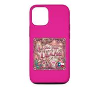 Girly She's from Texas I Can Tell Rose Léopard Floral Coque pour iPhone 12/12 Pro