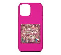 Girly She's from Texas I Can Tell Rose Léopard Floral Coque pour iPhone 12 Pro Max