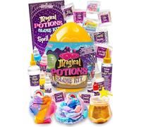 GirlZone Kit de Slime Oeuf Surprise de Potion Magique pour Filles, Kit de Fabrication de Slime Envoûtant pour Créer 6 Magiques Potions de Slime Cadeaux d'anniversaire pour Enfants
