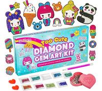 GirlZone Set d'artiste avec bijoux en diamant
