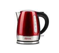 Girmi Bl32 Bouilloire Sans Fil Acier Inoxydable, 1.2 Lt, 1630W, Rouge