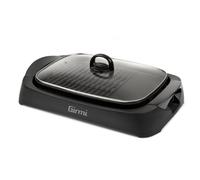 Girmi BQ90 plaque grill antiadhésive 29x23cm + couvercle 2200W Girmi