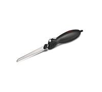 Girmi Couteau électrique CT10 – 45 W, moteur DC, 2 réglages, acier inoxydable – Noir