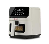 Girmi FG27 Friteuse à air, 4,2 litres, 1400 W, écran numérique, 8 programmes, minuterie, 80-200C, BPA-PFOA Safe, livre de recettes inclus.