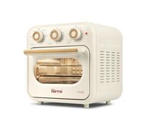 Girmi FG28 Friteuse à air chaud 14L, four multifonction 5 en 1, grill, déshydrateur, convection, ventilateur puissant, température 230°C, minuteur, accessoires inox, lumière interne