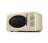 Four à micro-ondes combiné Vintage Design - Girmi FM21 - 20 L - 700 + 800 W - crème