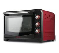 Girmi FE60 Four électrique 2000 W, acier inoxydable, rouge