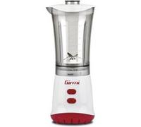 Girmi FR02 Mixeur, 350 W, 2 vitesses, Pulse, capacité 0,6 litre, lames en inox, bouchon doseur, bec, plastique, blanc