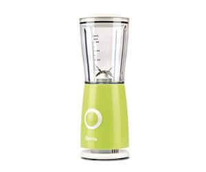 Girmi FR03 Mélangeur électrique, 170 W, 4 lames en acier inoxydable, 400 ml, verre gradué, vert