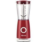 Girmi Mixer électrique FR03 - 170W, 4 Boiteux, Acier INOX, 500 ml, Rouge